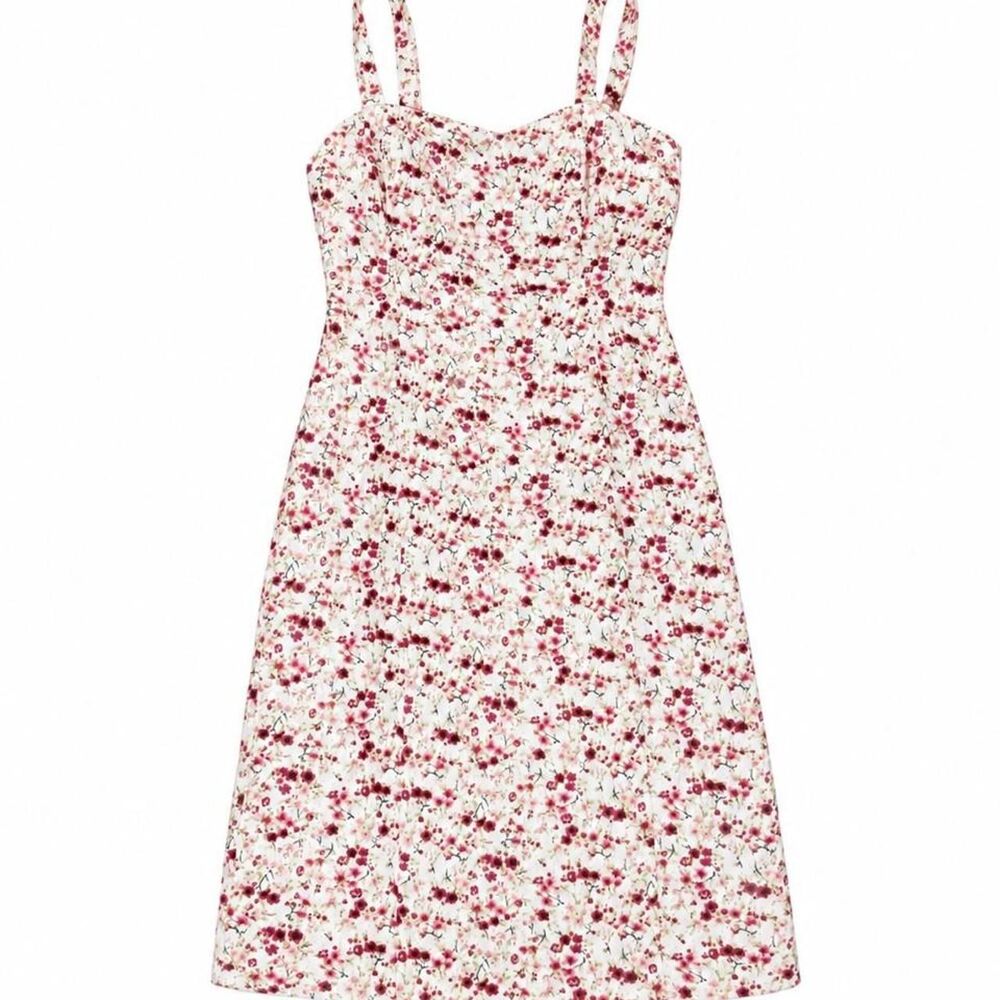 90's Ann Taylor Floral Dress sz 2